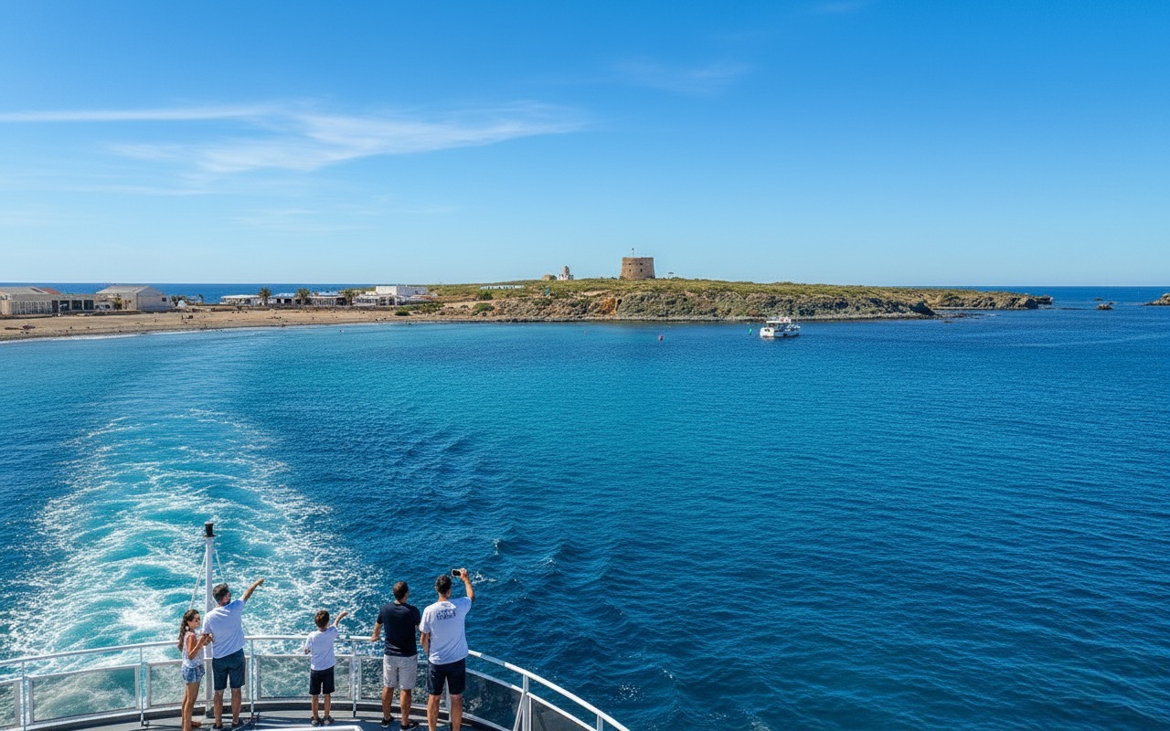 Excursión desde Santa Pola a la isla Tabarca